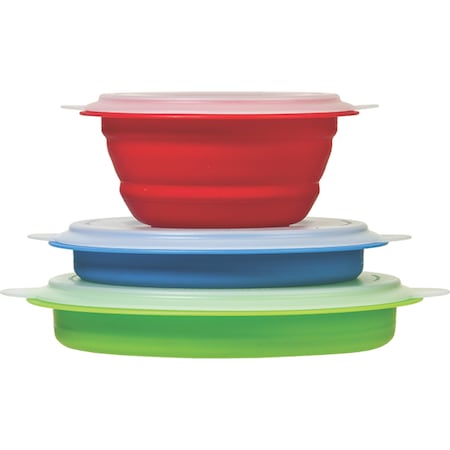 Progressive Prep works Collapsible Storage Bowls (Set of 3), 3PK CB-20